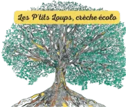 Logo creche les p'tits loups